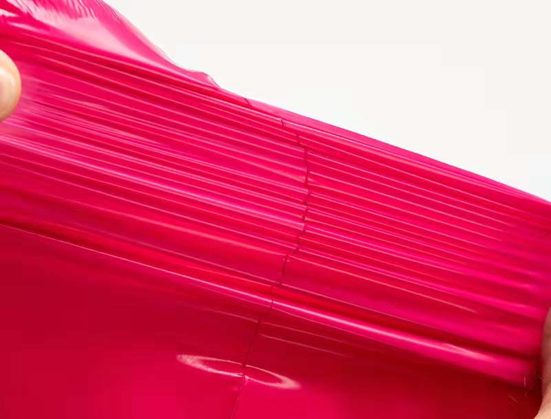 泰兴玫红色快递袋-05