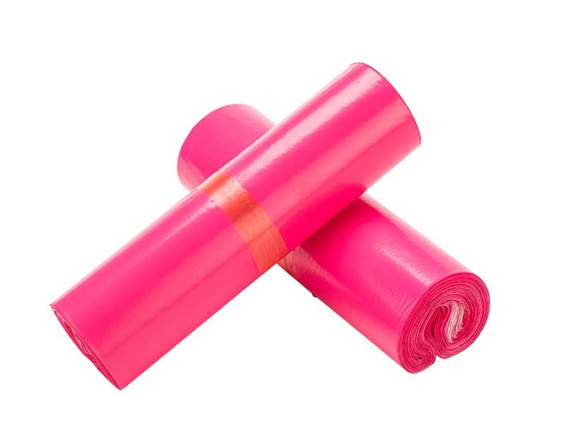 泰兴玫红色快递袋-02